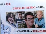 Vzpomínky na redakci časopisu Charlie Hebdo v ulic...
