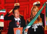 Mexický prezident Enrique Peña Nieto s chotí