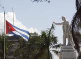 Socha José Martího, vůdčí osobnosti kubánského hnu...