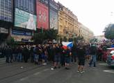Češi na protestní akci proti Islámu v Bratislavě