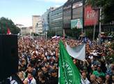 Protestní akce proti Islámu v Bratislavě