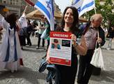 Akce Kulturou proti antisemitismu na podporu Izrae...