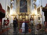 V kostele Maltézských rytířů Panny Marie pod řetěz...