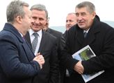 Premiér Andrej Babiš s ministrem životního prostře...