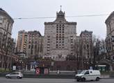 Obrázky z hlavního města Ukrajiny Kyjeva