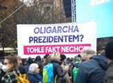 Demonstrace spolku Milion chvilek pro demokracii u...