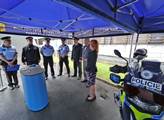 Představení speciálně upravených motocyklů pohotov...