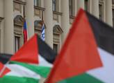 Přišli demonstrovat za Palestinu. A londýnská policie je začala sbírat