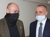 Sociolog Petr Hampl a politický konzultant Michal ...