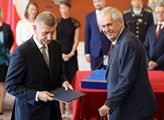 Miloš Zeman a Andrej Babiš prý vstoupí do dějin