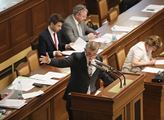 Sněmovní interpelace na premiéra v demisi Andreje ...
