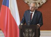 Prezident Zeman přijal na Pražském hradě ruskou delegaci, ocenil ekonomickou spolupráci