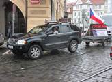 Na Malostranském náměstí v Praze se konala demonst...