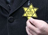 Židovská hvězda jako protest proti vakcinaci a rou...