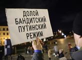 Demonstrace za propuštění Alexeje Navalného