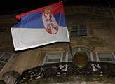 Před srbským velvyslanectvím se uskutečnila vzpomí...