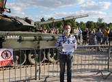Výstava zneškodněné ruské vojenské techniky, ktero...
