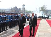 Prezident Miloš Zeman na návštěvě Srbska
