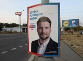 Reklamní kampaň v ulicích Prahy před nadcházejícím...