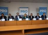 Strana PRO představila kandidáty do senátních vole...