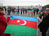 Shromáždění za ukončení nelegální okupace ázerbájd...
