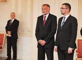 Prezident Miloš Zeman přijal zástupce Odborového s...