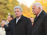 Prezident Německa Joachim Gauck navštívil v doprov...