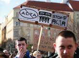 Pochod proti smlouvě ACTA