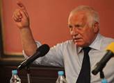 Čtěte jen u nás: Václav Klaus se důrazně vyjádřil k dnešní akci proti Miloši Zemanovi 