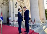 Tomio Okamura na návštěvě Srbska