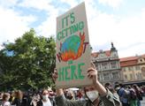Stávka za klima, kterou organizovalo hnutí Fridays...