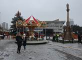 Vánoční trhy na "Plecháči" v Mostě