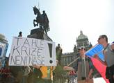 Protest hnutí Occupy Prague 