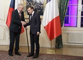 Setkání francouzského prezidenta Emmanuela Macrona...