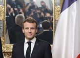 Macron se setkal se Zemanem, jednal i s Babišem