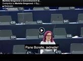 Zaveďme sankce proti Číně! Mají koncentráky. Pirátka Gregorová řečnila v europarlamentu, jenže tam bylo prázdno...