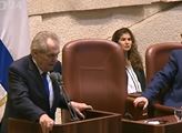 Prezident Zeman ukončil cestu do Izraele, navštívil kibuc u Pásma Gazy