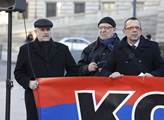Protest proti odtržení Kosova Srbsku. Přišli i fot...