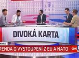 Gregor hřímal ve studiu: Zlo nepřichází od Orbána, ale od Leyenové