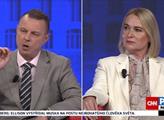 Lidé tu útočí na Ukrajince, zuřila v televizi Černochová. Rajchl jí něco vzkázal