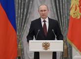 Setkání ruského prezidenta Putina s představiteli světových zpravodajských agentur