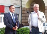 Setkání na Hradě: Zeman a šéflékař Kubek řešili situaci i petici