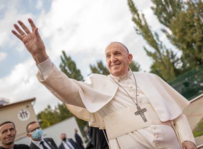 Papež prosil Boha, aby pomohl milovanému ukrajinskému lidu na cestě k míru