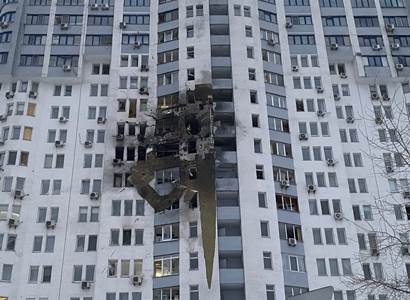 S Motoristy vlakem v Kyjevě