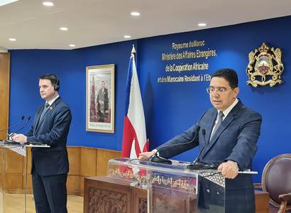 Macinka s podnikateli v Maroku