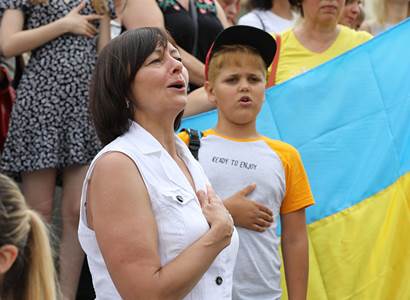 Zpívá celá Ukrajina
