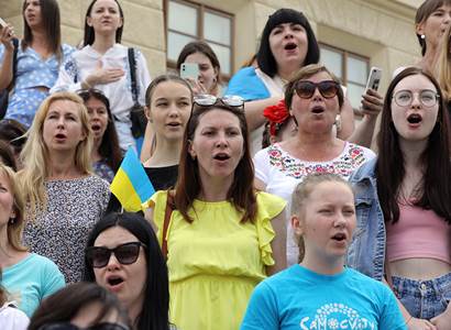 Ukrajinci: Bordel, padlo. Kalouskovi se vrátilo slovo „h*jzl“