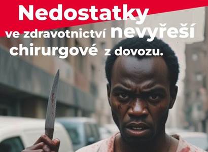 O tomto nelze mlčet. Zbořil k trestu pro SPD za plakát s černochem