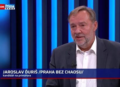 Kandidát na primátora Ďuriš na CNN: Vyřešíme energetickou krizi v Praze, máme připraven sociální tarif i dodávky plynu.