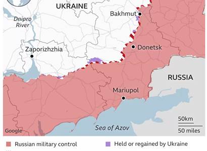 „Moře ohně a výbuchů“. Peklo ukrajinské jižní fronty